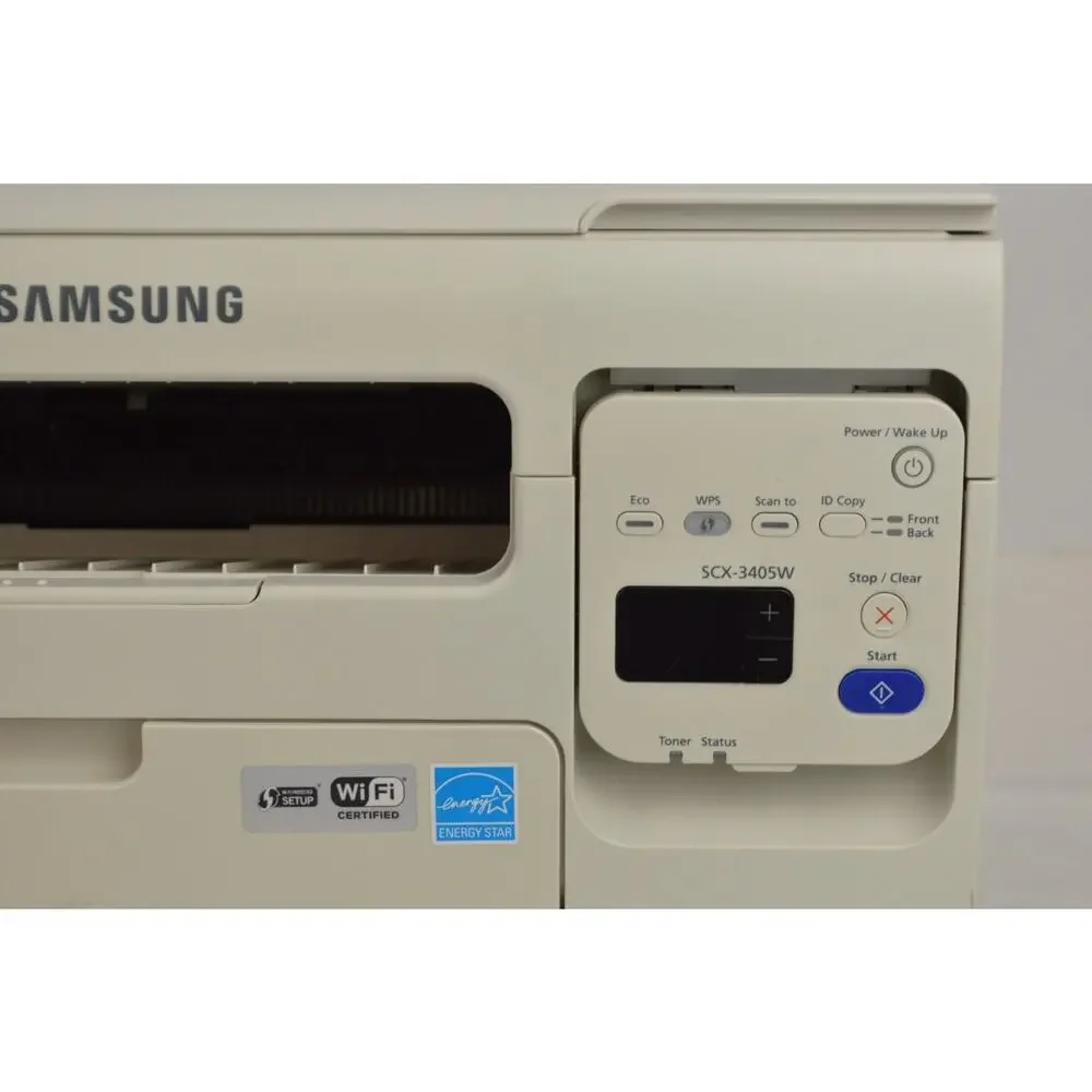 Samsung SCX-3405W Wireless All-In-One Laser Printer w/ Toner